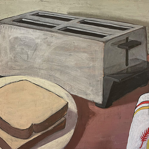 Image of Acrylic on Cardboard
