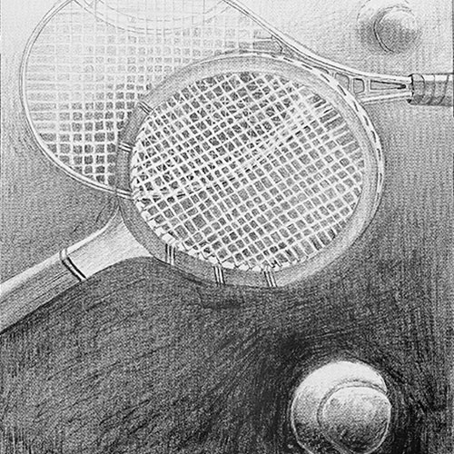 Image of Newspaper - Tennis Article